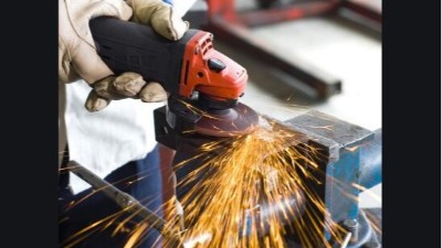 打磨机除尘器,打磨粉尘集尘器,执信环保净化打磨车间烟尘。