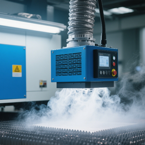 东莞执信环保实力接下大族激光100套激光烟雾净化器订单纪实