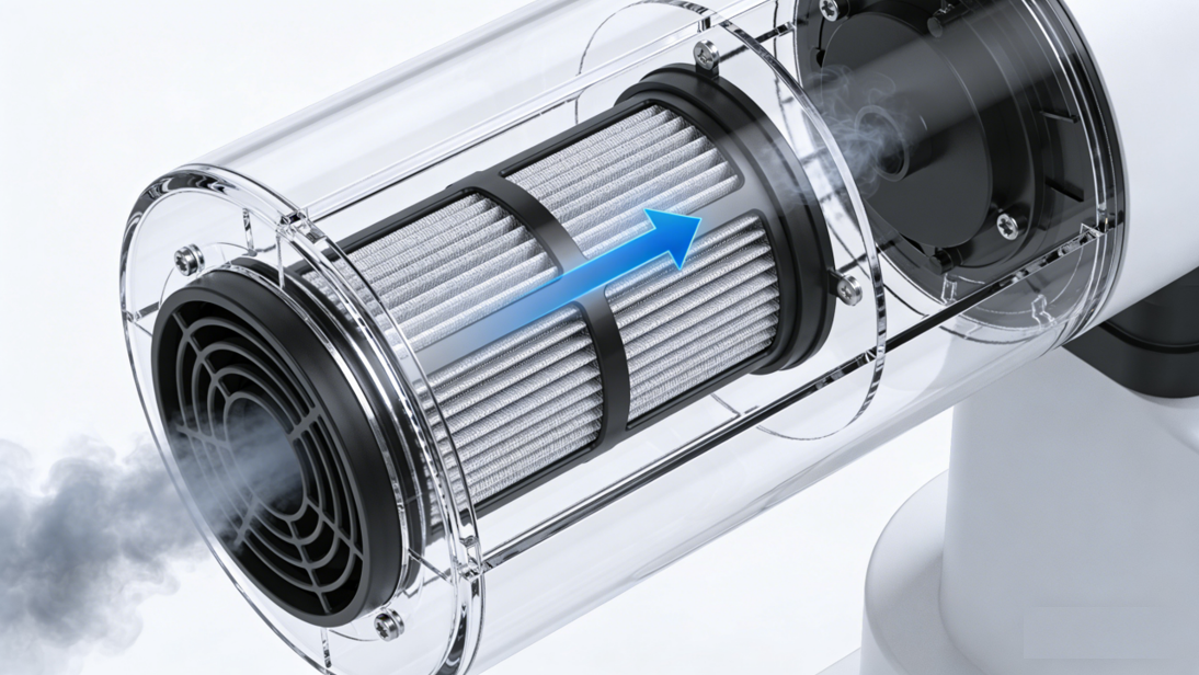 机械过滤：工业烟雾净化器滤芯的最优选择