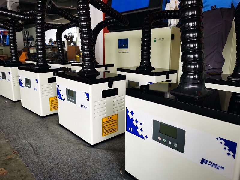 激光烟雾净化机