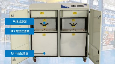 与烟雾过滤器时代共同进步，执信环保激光打标烟雾过滤器！