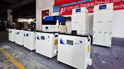 焊接车间除尘器,执信环保净化焊接企业车间烟尘污染。