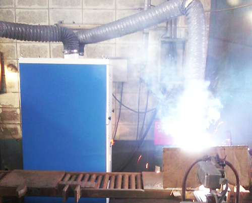 金属切割、焊接与打磨抛光烟尘净化器方案