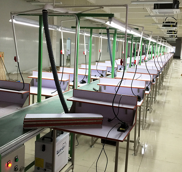 锡焊机器人烟尘净化器方案