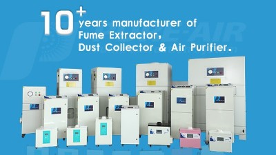 执信环保打标烟雾净化器，享誉全球！