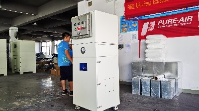 执信环保防爆吸尘器工业,安全可靠,高效,净化车间粉尘！