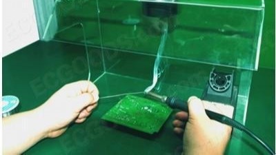 焊锡技术随科技发展，执信环保焊锡烟雾过滤器。